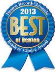 2013 Best of Denton - Denton Record Chronicle  